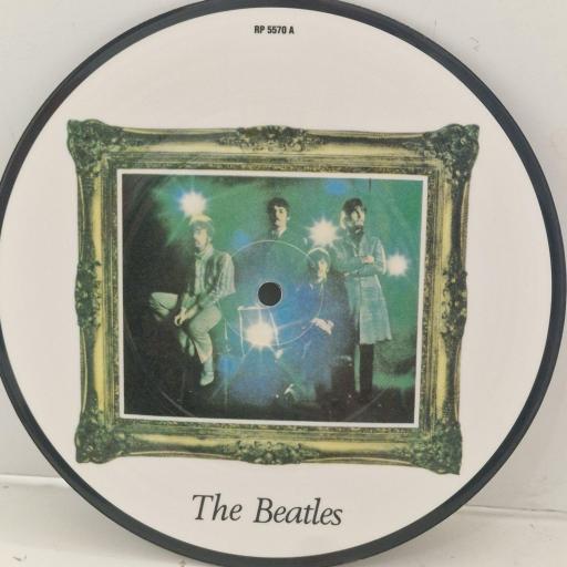 THE BEATLES Strawberry Fields Forever / Penny Lane RP 5570 7” SINGLE picture disc
