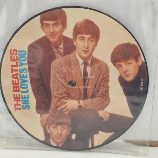 THE BEATLES She Loves You RP 5055 7” SINGLE picture disc