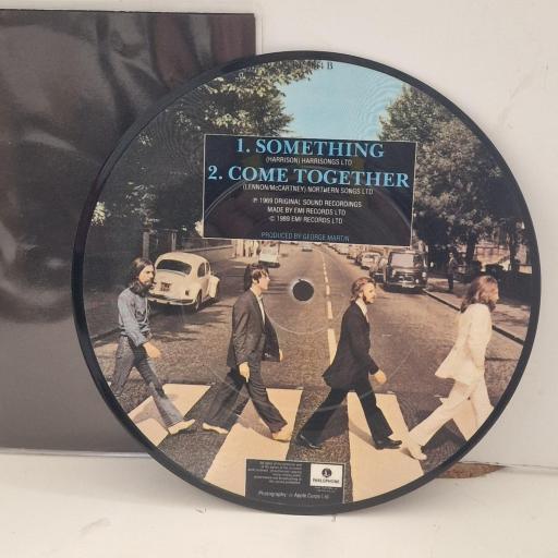 THE BEATLES Something / Come Together RP 5814 7” SINGLE 20th anniversary picture disc.