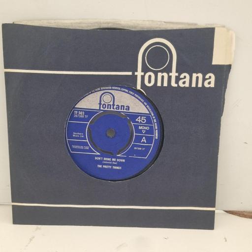 THE PRETTY THINGS Don’t Bring Me Down TF 503 7” SINGLE