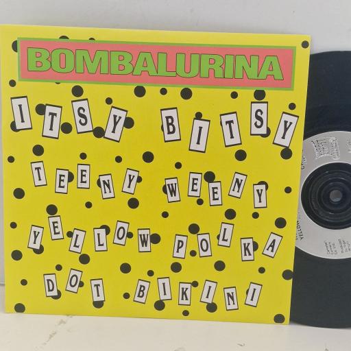 BOMBALURINA Itsy Bitsy Teeny Weeny Yellow Polka Dot Bikini CRPT 1 7” SINGLE