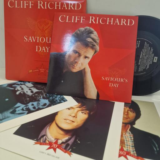 CLIFF RICHARD Saviour’s Day XMASP 90 7” SINGLE