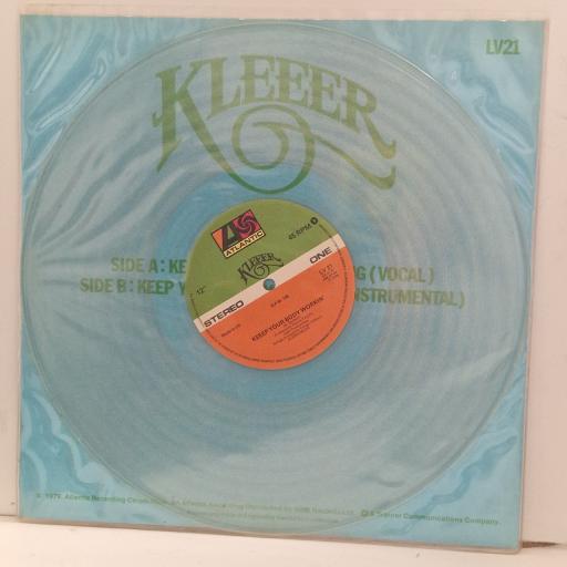 KLEEER Keep Your Body Workin’ LV 21 12” CLEAR VINYL