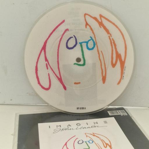 JOHN LENNON Imagine / Jealous Guy RP 6199 7” SINGLE picture disc