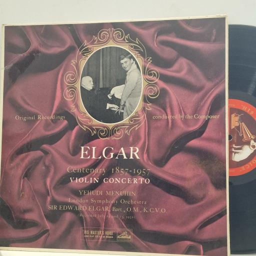 ELGAR Violin Concerto In B Minor, Op. 61 ALP 1456 12” LP