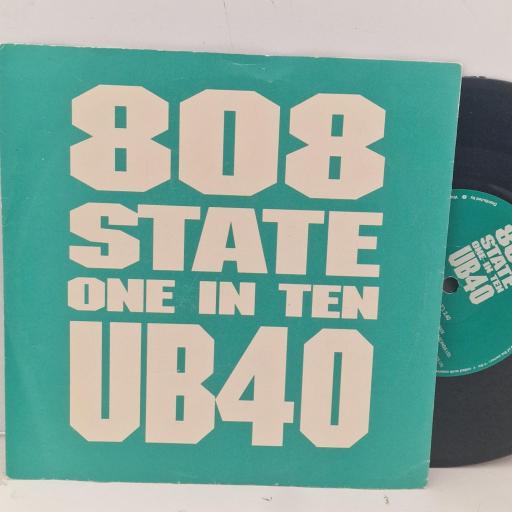 808 STATE, UB40 One In Ten ZANG 39 7” SINGLE