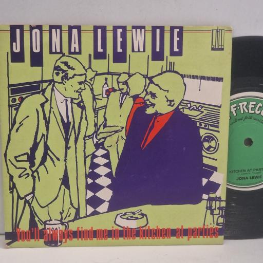 JONA LEWIE You’ll Always Find Me In The Kitchen At Parties BUY 73 7” SINGLE
