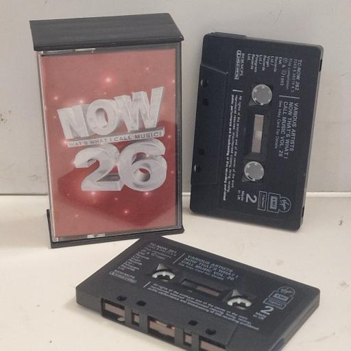 VARIOUS Now That’s What I Call Music 26 TC NOW 26 2x CASSETTE