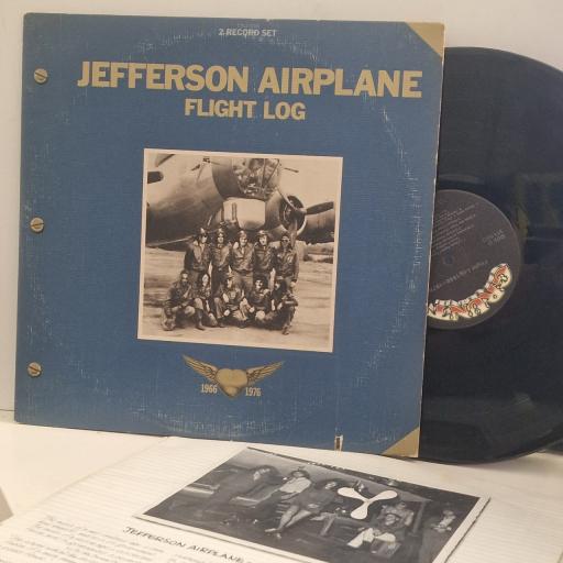 JEFFERSON AIRPLANE Flight Log (1966 – 1976) CYL2-1255 12” LP