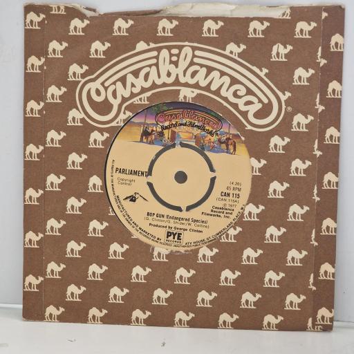 PARLIAMENT Bop Gun (Endangered Species) CAN 115 7” SINGLE