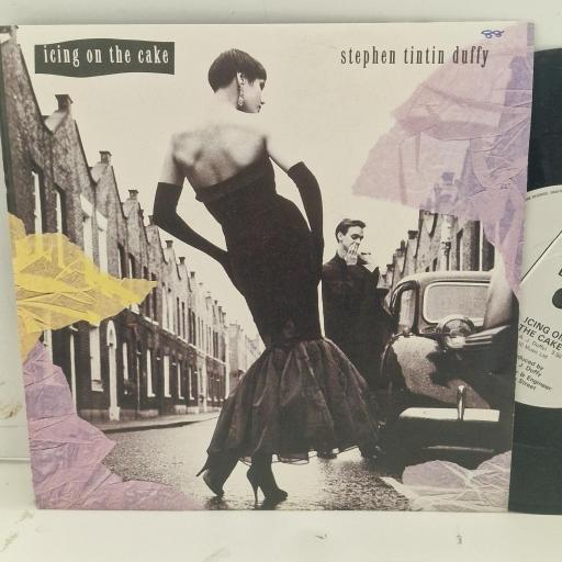 STEPHEN TINTIN DUFFY Icing On The Cake TIN 3 7” SINGLE