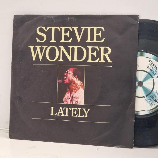 STEVIE WONDER Lately TMG 1226 7” SINGLE