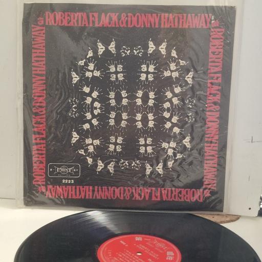 ROBERTA FLACK & DONNY HATHAWAY Roberta Flack & Donny Hathaway FL 2223 12” LP
