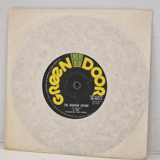 U. ROY, SAMUEL THE FIRST The Hudson Affair / Hot Stick GD-4034 7” SINGLE