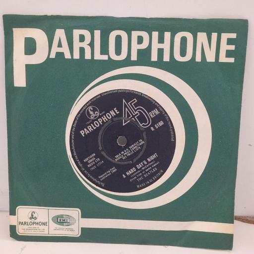 THE BEATLES A Hard Day’s Night RP 5160 7” SINGLE