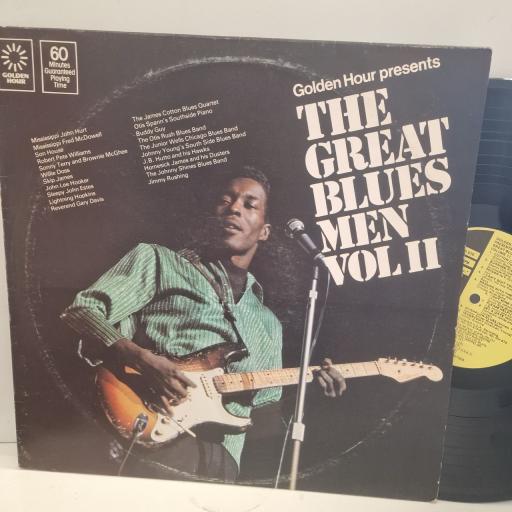 VARIOUS Golden Hour Presents The Great Blues Men Vol II GH 879 12” LP