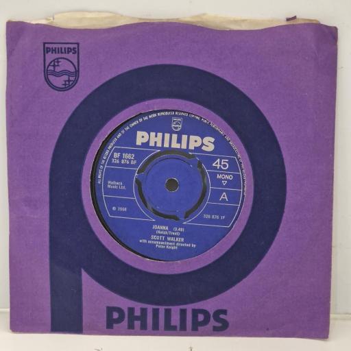 SCOTT WALKER Joanna BF 1662 7” SINGLE