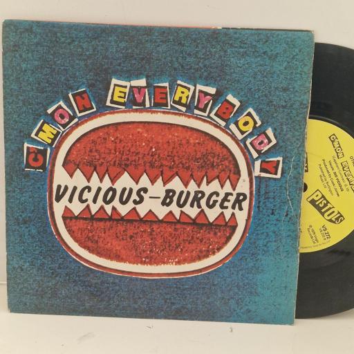 SEX PISTOLS C’Mon Everybody VS272 7” SINGLE