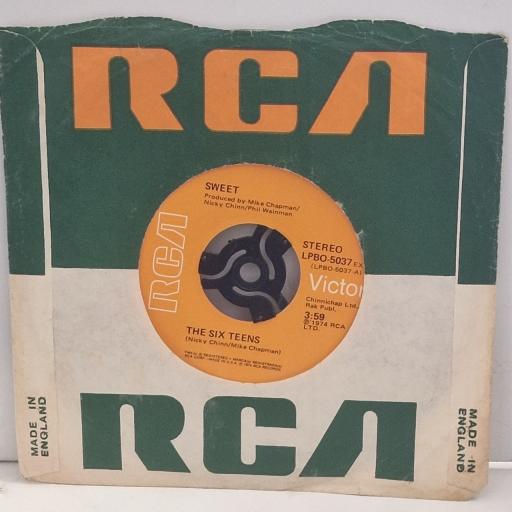 SWEET The Six Teens LPBO-5037 7” SINGLE