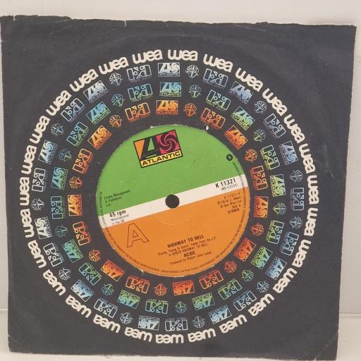 AC/DC Highway To Hell K 11321 7” SINGLE