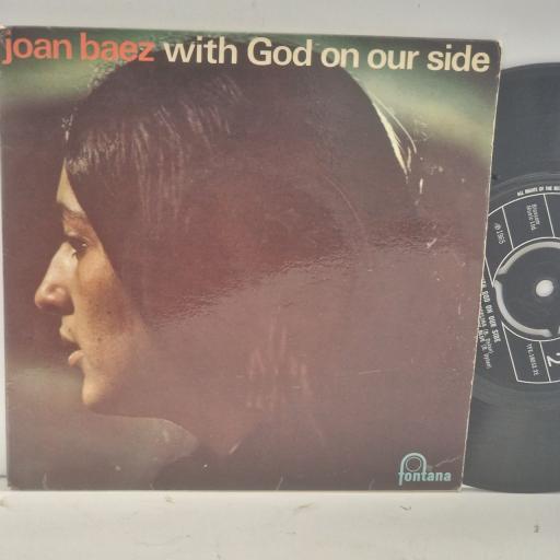 JOAN BAEZ With God On Our Side TFE18012 7” SINGLE