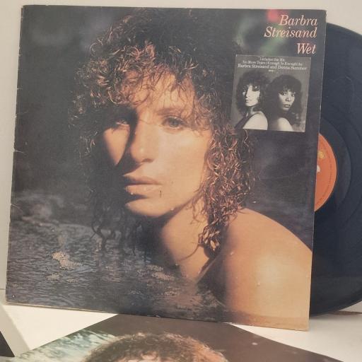 BARBRA STREISAND Wet CBS 86104 12” LP