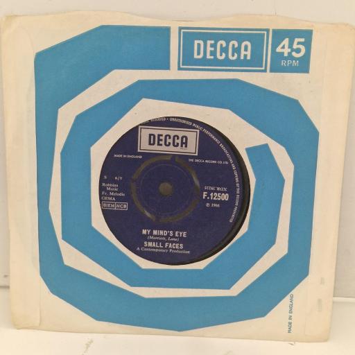 SMALL FACES My Mind’s Eye F.12500 7” SINGLE