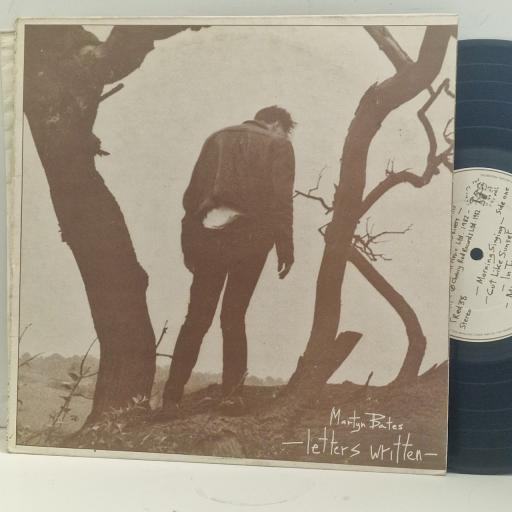 MARTYN BATES Letters Written TRed 38 10” ALBUM