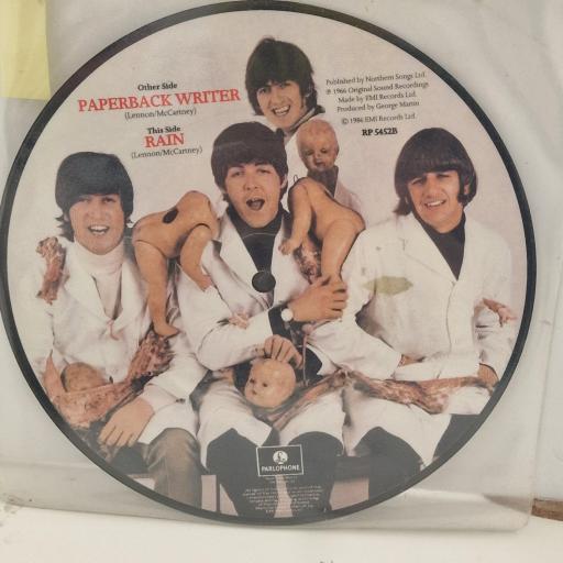 THE BEATLES Paperback Writer RP 5452 7” SINGLE 20th anniversary picture disc.