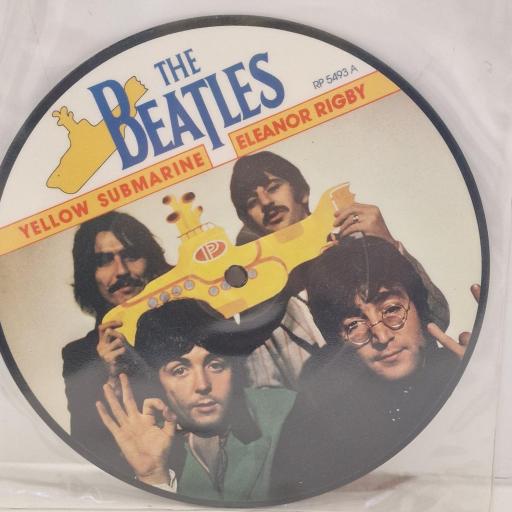 THE BEATLES Yellow Submarine RP 5493 7” SINGLE picture disc