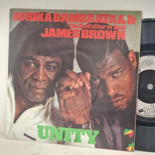 AFRIKA BAMBAATAA, THE GODFATHER OF SOUL JAMES BROWN Unity AFR 2