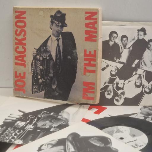JOE JACKSON I’m The Man – The 7-Inch Album SP-18000 5x 7” BOX SET