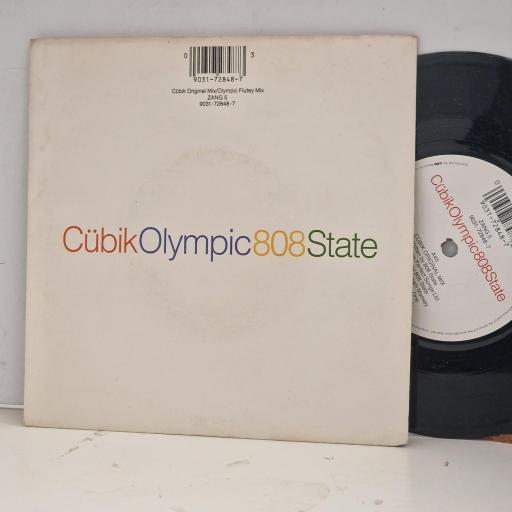 808 STATE Cübik / Olympic 9031-72849-0 7” SINGLE