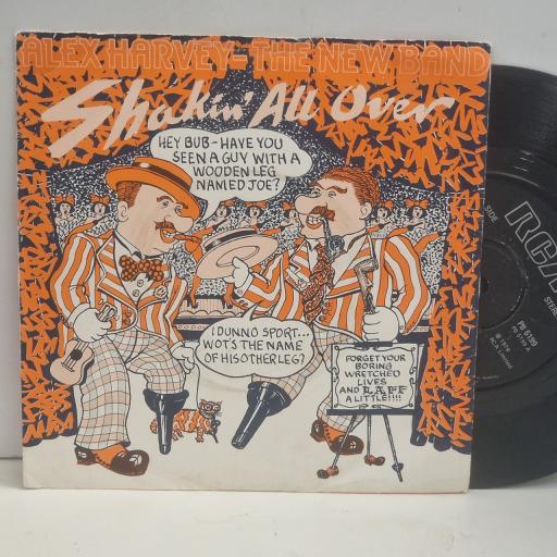 ALEX HARVEY – THE NEW BAND Shakin’ All Over PB 5199 7” SINGLE