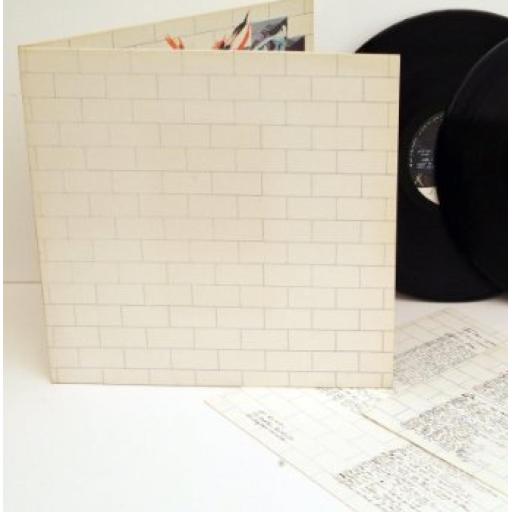 PINK FLOYD the wall SHDW 411 NO band credit on inner gatefold
