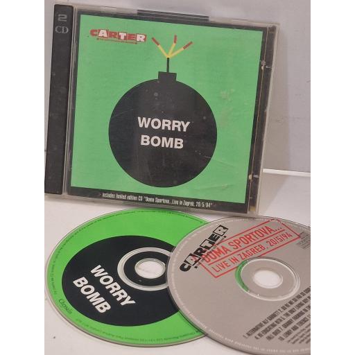 CARTER THE UNSTOPPABLE SEX MACHINE Worry Bomb / Doma Sportova...Live In Zagreb, 20/5/94 7243 8 32117 2 2 CD