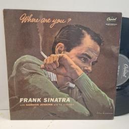 FRANK SINATRA WITH GORDON JENKINS AND HIS ORCHESTRA Where Are You? LCT 6152 12” LP