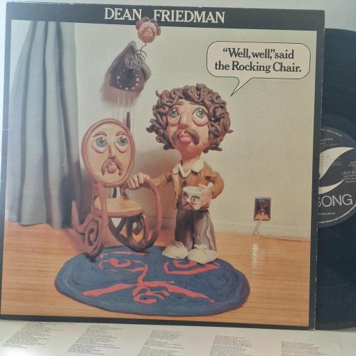 DEAN FRIEDMAN “Well, Well” Said The Rocking Chair. LSLP 6019 12” LP