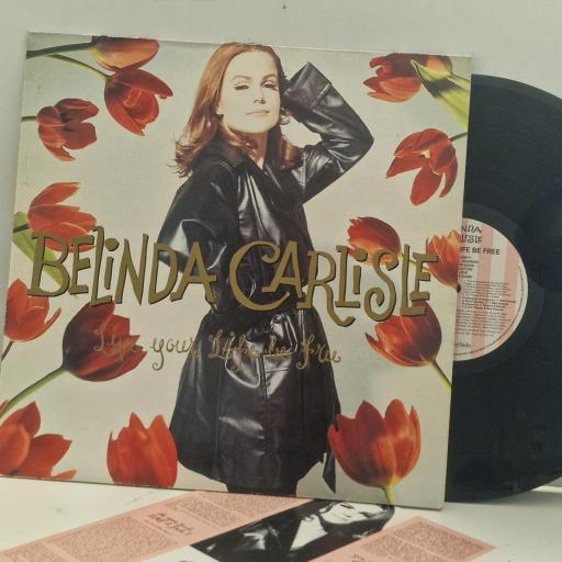 BELINDA CARLISLE Live Your Life Be Free V2680 12” LP