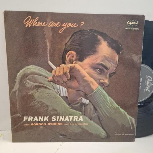 FRANK SINATRA WITH GORDON JENKINS AND HIS ORCHESTRA Where Are You? LCT 6152 12” LP