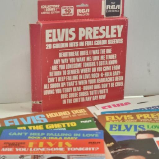ELVIS PRESLEY 20 Golden Hits In Full Color Sleeves PP-11340 10 x 7 inch VINYL