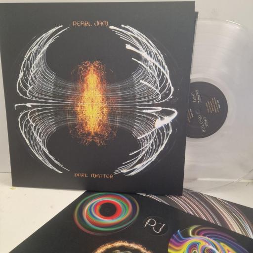 PEARL JAM Dark Matter 602458971163 12” limitd edition clear vinyl LP
