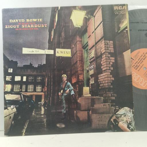 DAVID BOWIE The Rise and Fall of Ziggy Stardust and the Spiders From Mars LSP-4702 12” LP