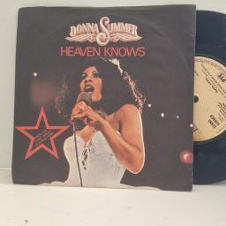 DONNA SUMMER Heaven Knows Only One Man CAN 141 7" Single