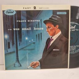 FRANK SINATRA In the Wee Small Hours Part 2 EAP2-581 7” EP