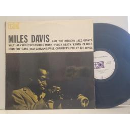 MILES DAVIS and the Modern Jazz Giants PR 7150 12” LP