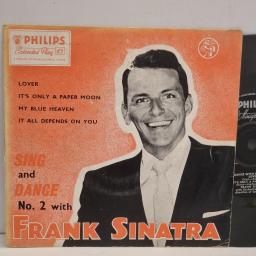 FRANK SINATRA Sing and Dance with Frank Sinatra Vol 2 BBE 12058 7” EP