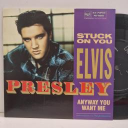 ELVIS PRESLEY Stuck on You Anyway You Want Me PB 49595 7" Single