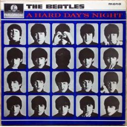 THE BEATLES A Hard Days Night PCS 3058 12” LP