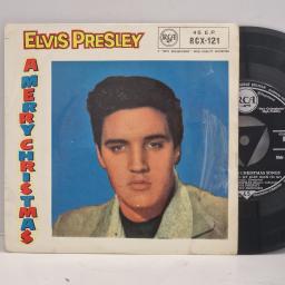 ELVIS PRESLEY A Merry Christmas RCX 121 7” EP